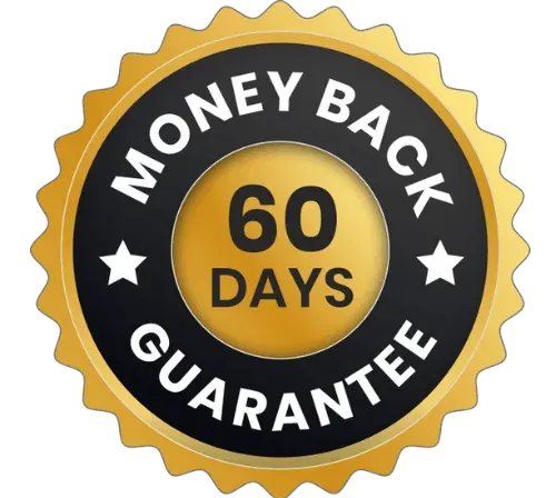 60-Day Money-Back Guarantee Seal
